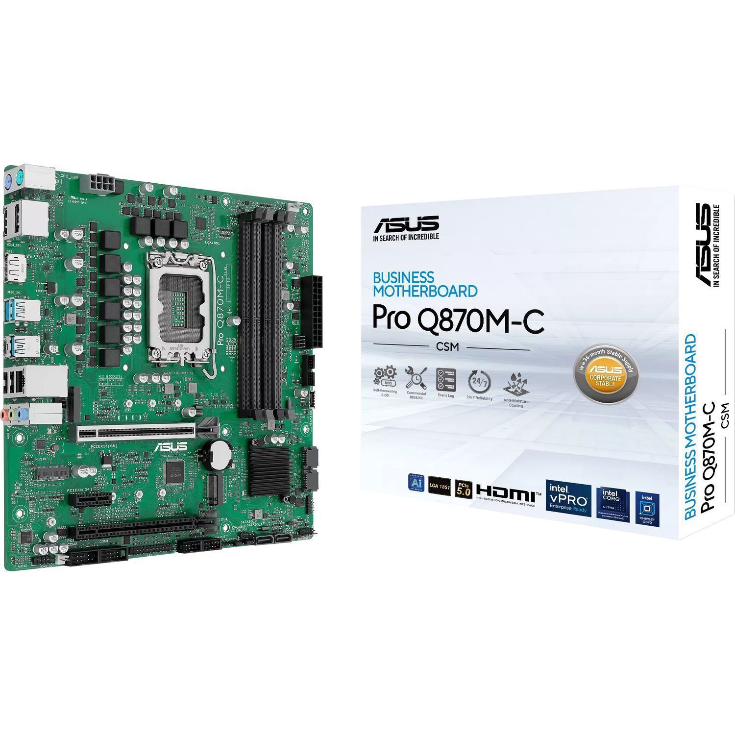 Материнская плата ASUS PRO Q870M-C-CSM (90MB1KEP-M0EAYC)