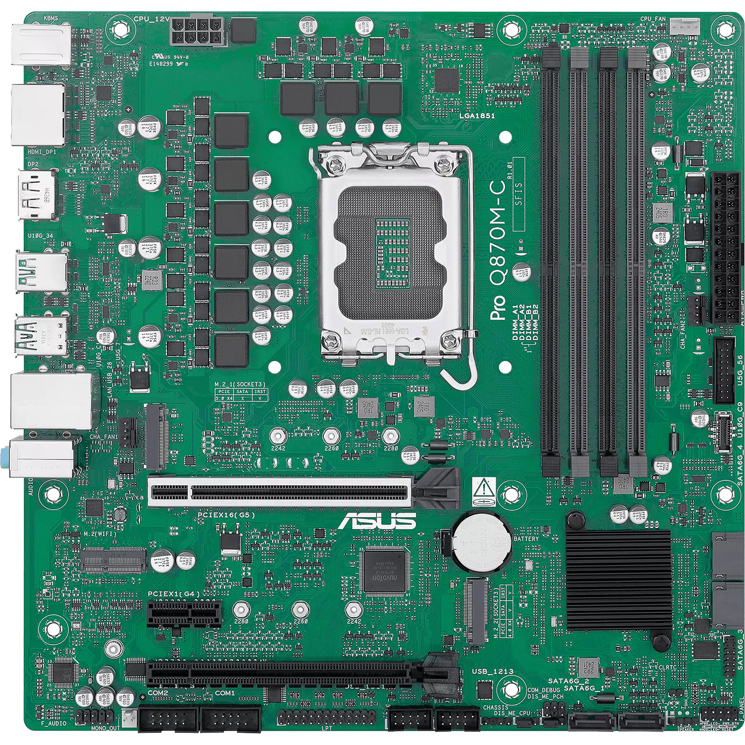 Материнская плата ASUS PRO Q870M-C-CSM (90MB1KEP-M0EAYC)