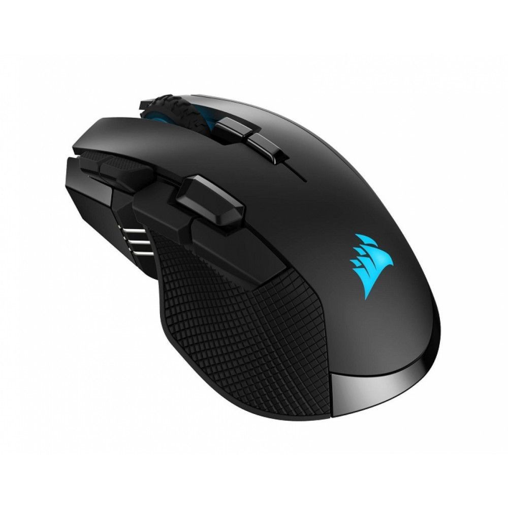 Уцененный товар Мышь беспроводная игровая Corsair IRONCLAW RGB WIRELESS Gaming Mouse (черный, USB, оптика, Pixart PMW3391, 18000 dpi, переключатели Om