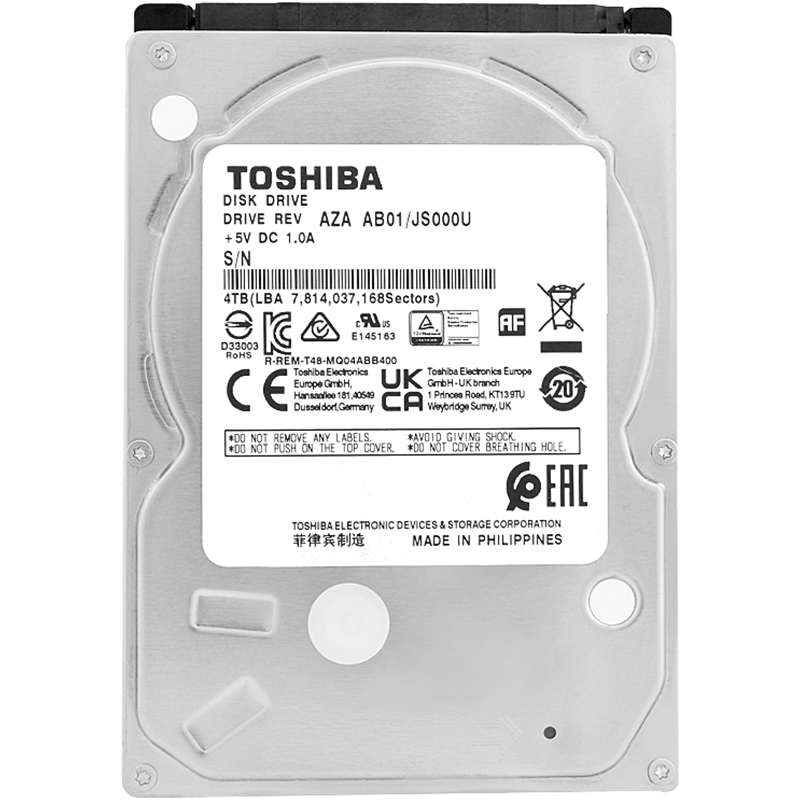 Жесткий диск Toshiba 4Tb (MQ04ABB400)