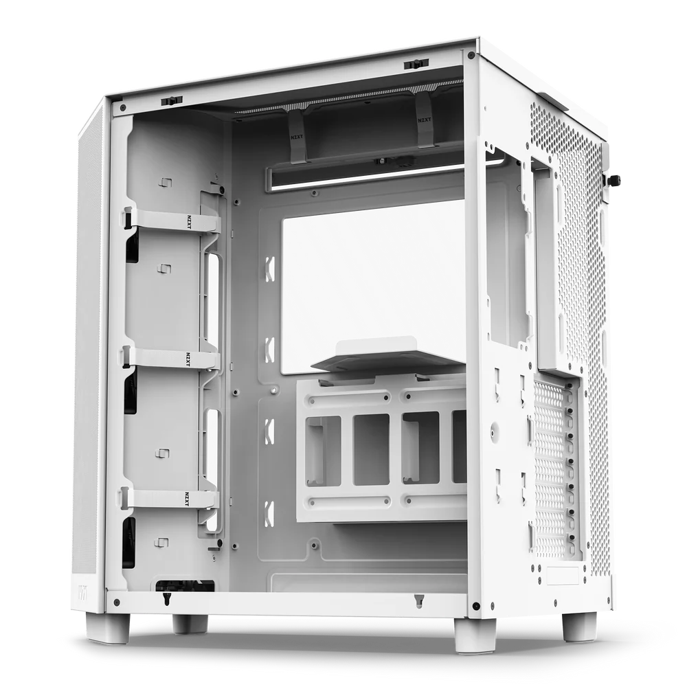 Корпус без блока питания NZXT H6 Flow CC-H61FW-01