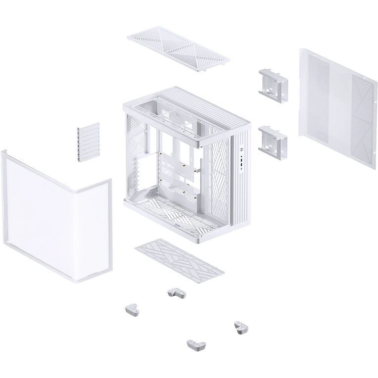 Корпус без блока питания JONSBO TK-4 White