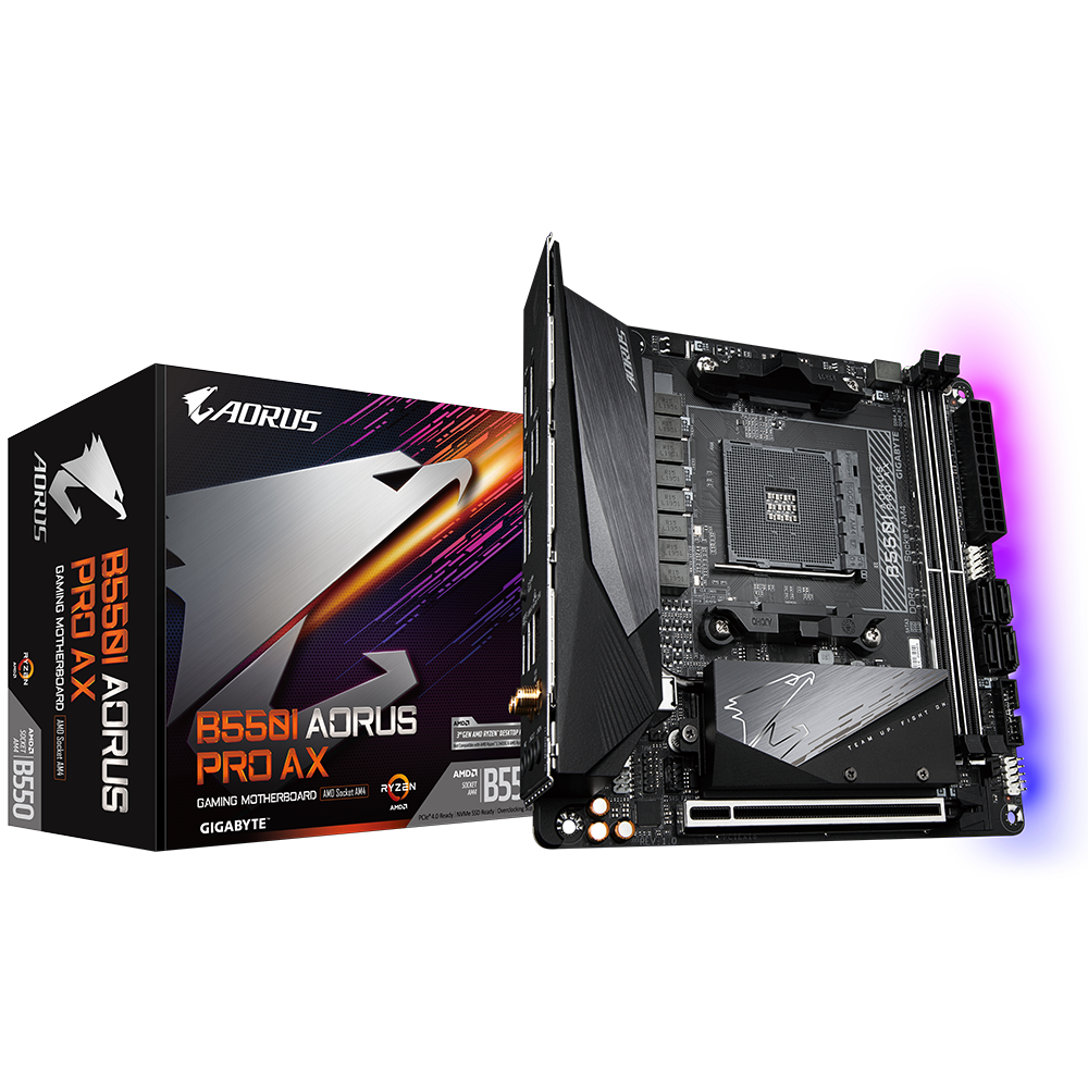 Материнская плата Gigabyte B550I AORUS PRO AX (rev. 1.0)