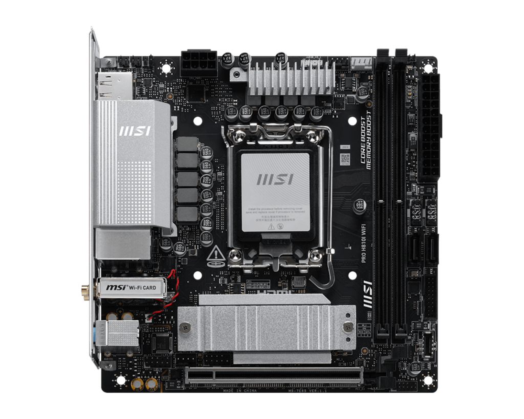 Материнская плата MSI PRO H810I WIFI