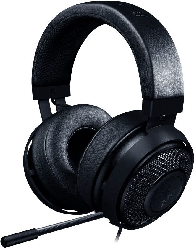 Уцененный товар Наушники с микрофоном игровые Razer Kraken Pro V2 Oval (черный, 12-28000 Гц, 118дБ, 32 Om, 1.3-3.3 м, 3.5 мм mini-jack (4-pin TRRS) /