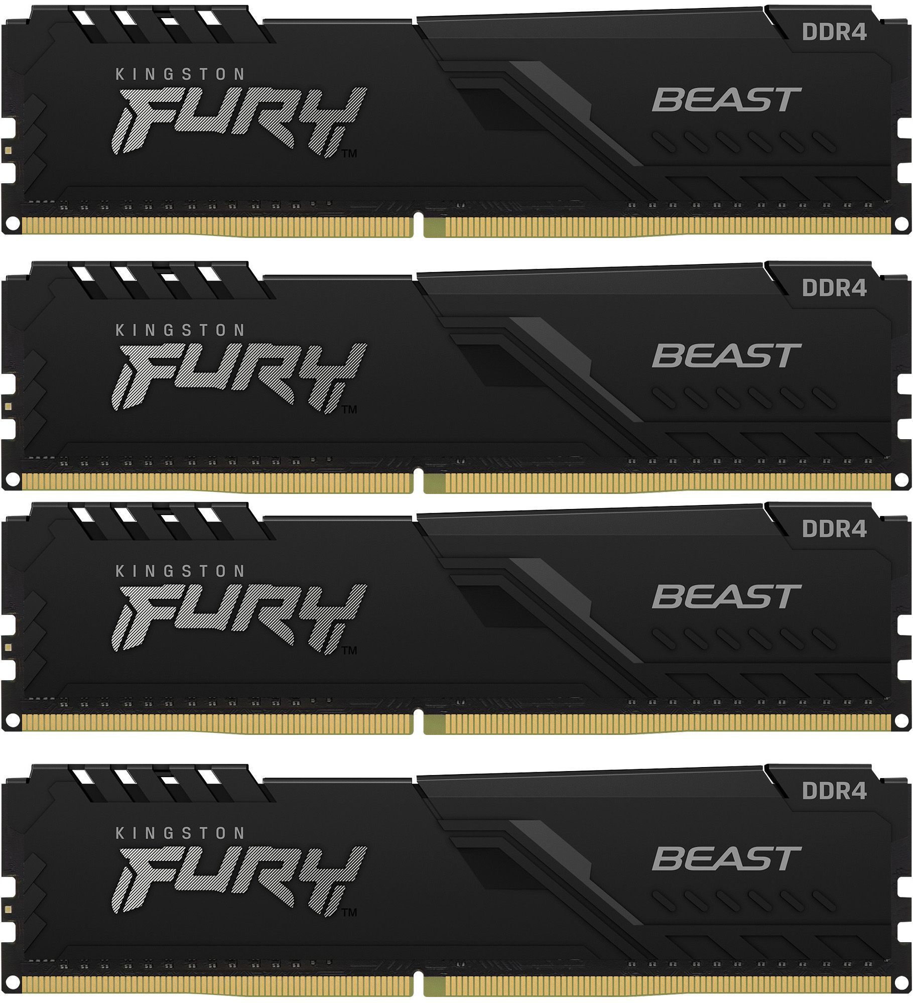 Память оперативная Kingston FURY Beast KF432C16BBK4/32