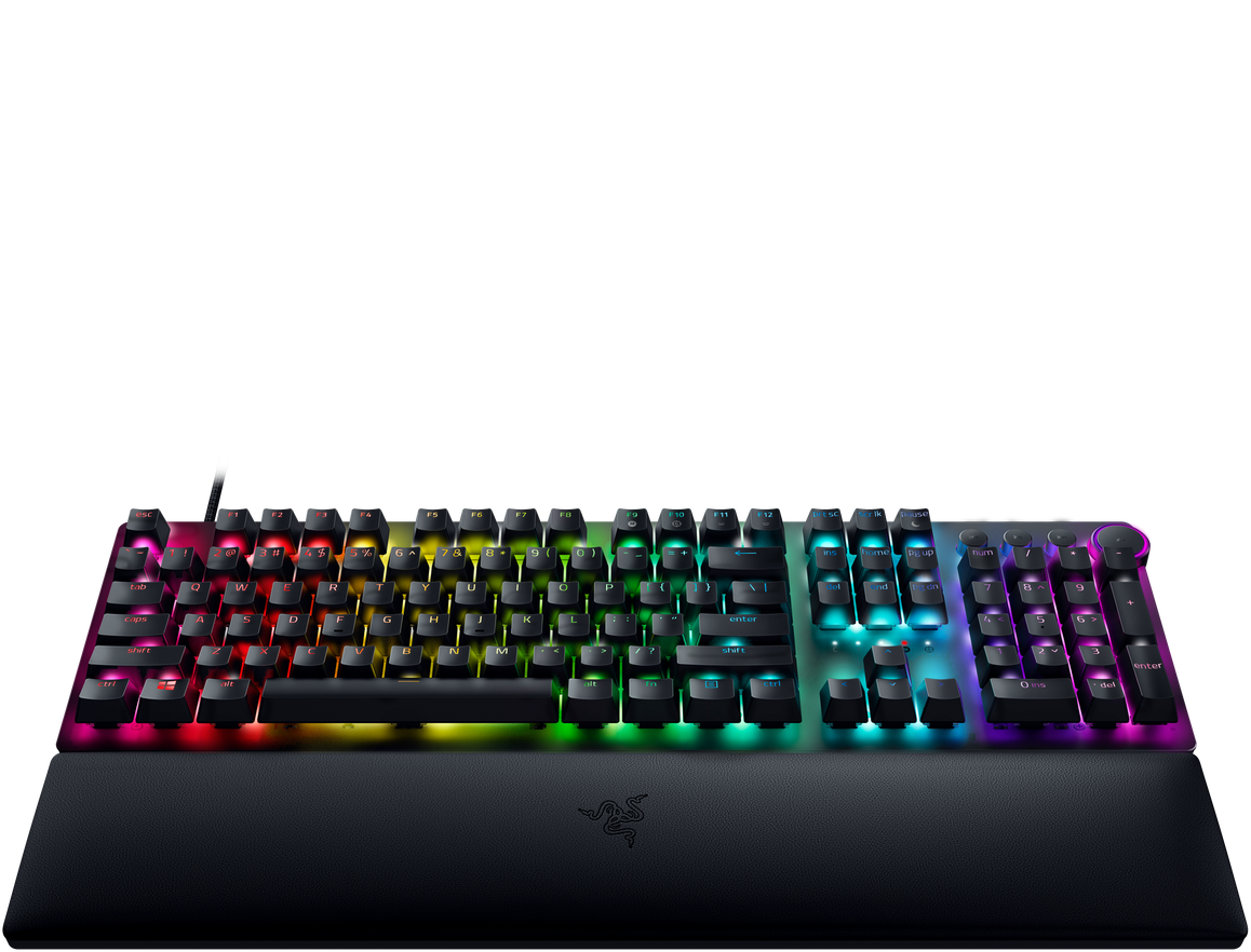 Игровая клавиатура Razer Huntsman V2 (Purple Switch) - Russian Layout Gaming Keyboard Razer Huntsman V2 (Purple Switch)