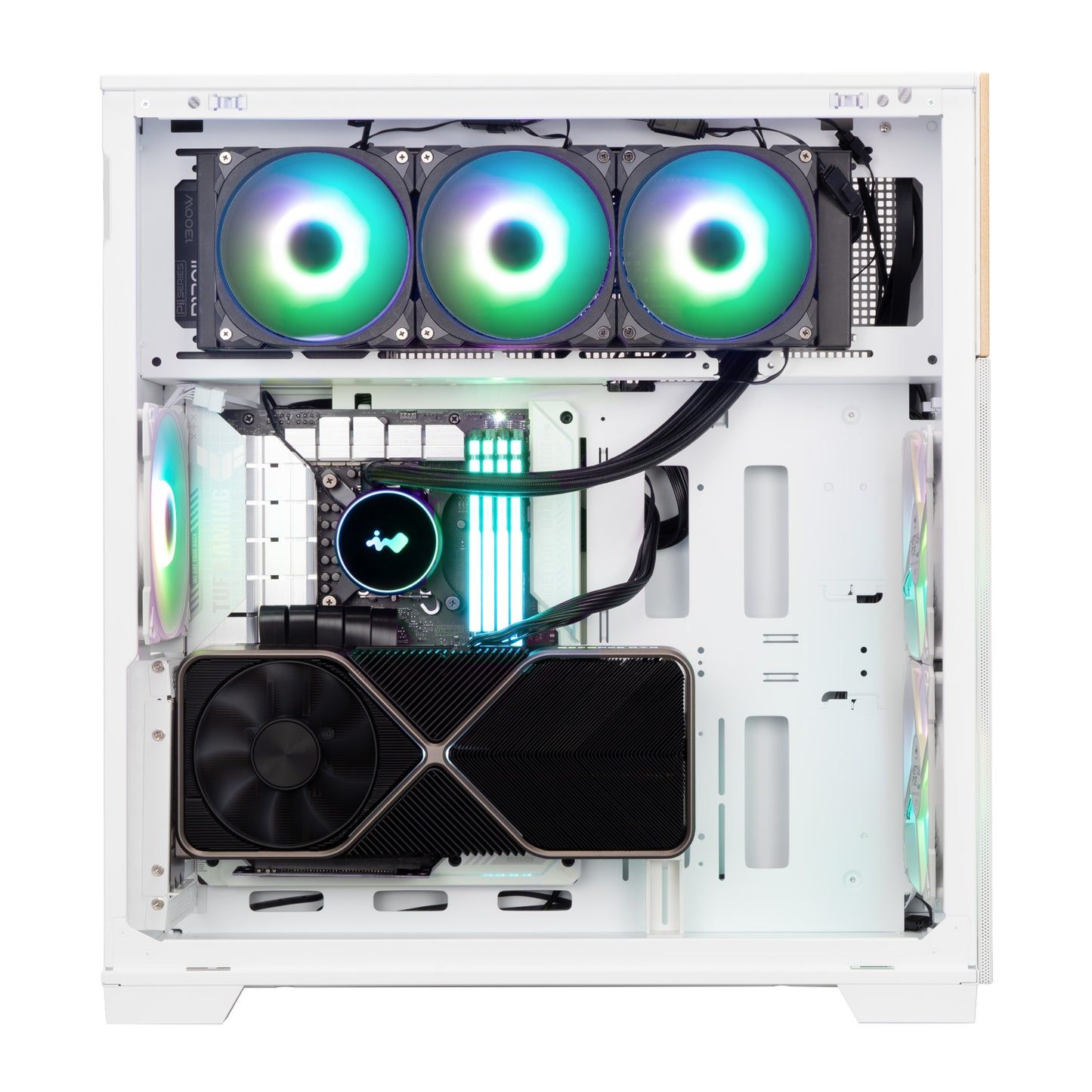 Корпус без блока питания InWin IW-CS-F5WHI-3AN140P