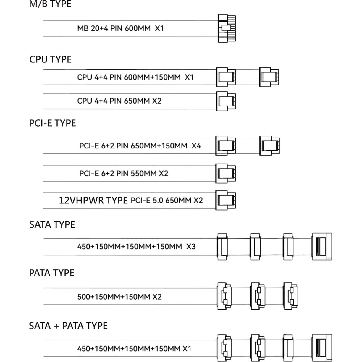 Блок питания 1650W Thermalright TR-TP 1650-W