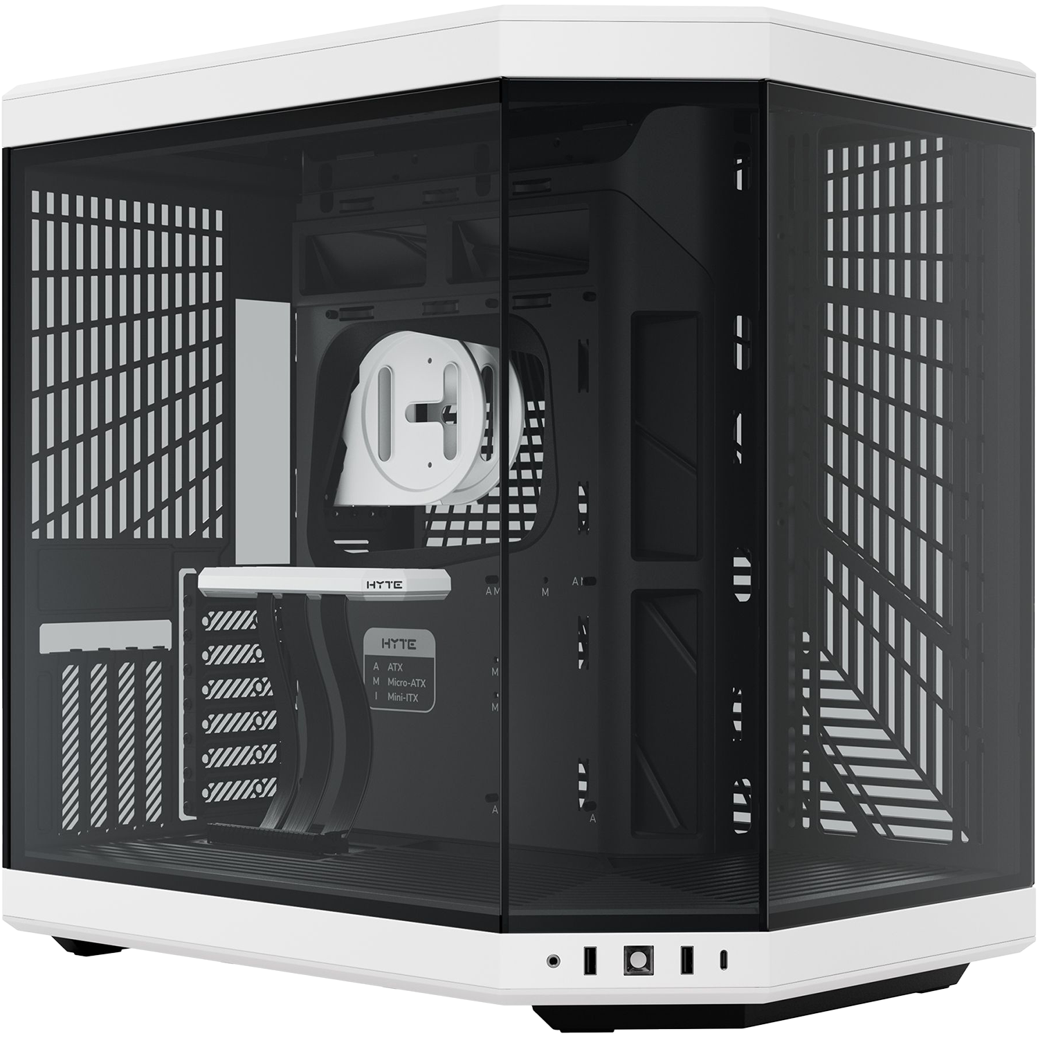 Корпус без блока питания HYTE Y70 (CS-HYTE-Y70-BW)